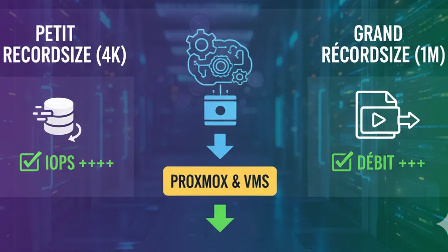 Optimiser le Recordsize ZFS